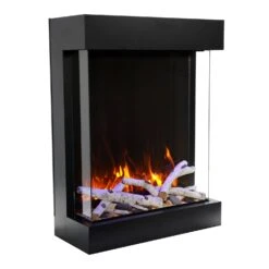 Amantii 2939-TRU-VIEW-XL Tru-View Series 3-Sided 29-Inch Indoor/Outdoor Electric Fireplace With Logs 15 Amantii 2939-TRU-VIEW-XL Tru-View Series 3-Sided 29-Inch Indoor/Outdoor Electric Fireplace With Logs -Natural Gas Fire Place Store 2939 xl f 02 20