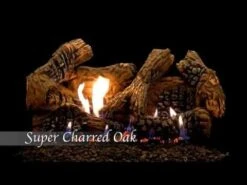 Empire White Mountain Hearth LSxxC2S-Kit Ceramic Fiber Super Charred Oak Complete Fireplace Log Set -Natural Gas Fire Place Store 2jw4R7ua0RM 460