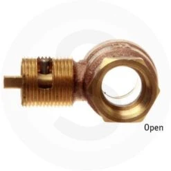 HPC Fire 3/4 Inch Straight Gas Fire Pit Shut Off Valve Kits -Natural Gas Fire Place Store 3 4 straight valve open