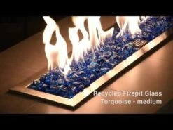 American Fire Glass 3/4-Inch Recycled Fire Glass, 10-Pounds, Turquoise 9 American Fire Glass 3/4-Inch Recycled Fire Glass, 10-Pounds, Turquoise -Natural Gas Fire Place Store 5OqFHDu Qs 32