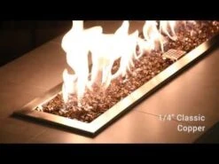 American Fire Glass 1/4-Inch Classic Fire Glass, 10-Pounds, Copper 11 American Fire Glass 1/4-Inch Classic Fire Glass, 10-Pounds, Copper -Natural Gas Fire Place Store 7Drvse2XS2U 32