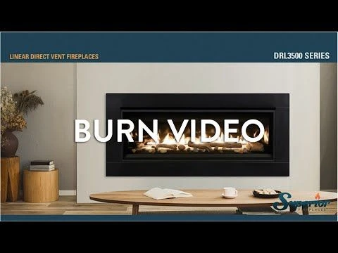 Superior DRL3535 35-Inch Electronic Ignition Direct Vent Gas Fireplace With Remote & Crushed Glass Media 6 Superior DRL3535 35-Inch Electronic Ignition Direct Vent Gas Fireplace With Remote & Crushed Glass Media - Image 6