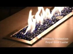 American Fire Glass 1/2-Inch Fire Glass Beads, 10-Pounds, Royal Blue Luster -Natural Gas Fire Place Store Dqn98DbRNyQ 32