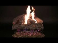 Rasmussen S-Kit Frosted Oak Series Complete Fireplace Log Set -Natural Gas Fire Place Store E7SlsCWgICk 64