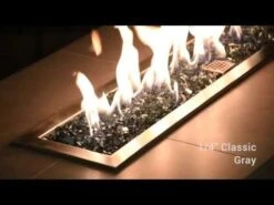 American Fire Glass 1/4-Inch Classic Fire Glass, 10-Pounds, Grey 11 American Fire Glass 1/4-Inch Classic Fire Glass, 10-Pounds, Grey -Natural Gas Fire Place Store ImtL0oO7gOE 32