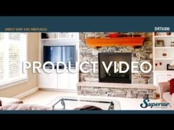 Superior DRT6340 40-Inch Electronic Ignition Direct Vent Gas Fireplace With Remote & Split Oak Logs -Natural Gas Fire Place Store MDNSgIelsyk 103