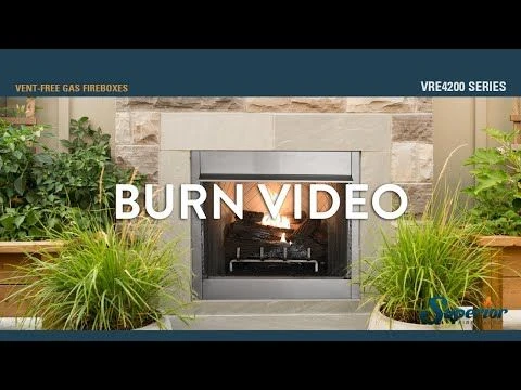 Superior 36-Inch Vent-Free Outdoor Gas Firebox With Vent-Free Gas Log Set (VRE4236) 5 Superior 36-Inch Vent-Free Outdoor Gas Firebox With Vent-Free Gas Log Set (VRE4236) - Image 5