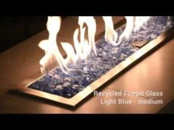 American Fire Glass 3/4-Inch Recycled Fire Glass, 10-Pounds, Light Blue 9 American Fire Glass 3/4-Inch Recycled Fire Glass, 10-Pounds, Light Blue -Natural Gas Fire Place Store SaYccrdL pA 32