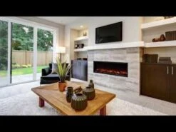 SimpliFire SF-SC Scion Clean Face Linear Electric Fireplace -Natural Gas Fire Place Store WRBiKatBE9g 23