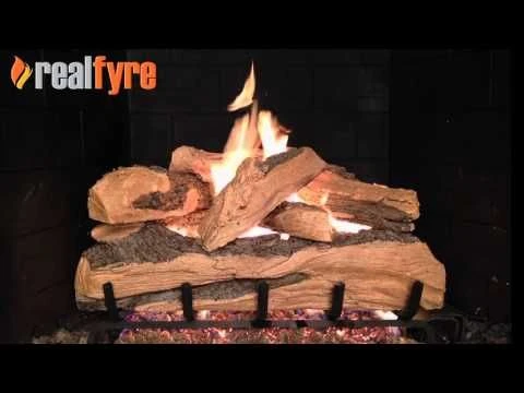 Real Fyre SDP Split Oak Designer Plus Vented Gas Log Set, Stainless Steel, Double Sided 5 Real Fyre SDP Split Oak Designer Plus Vented Gas Log Set, Stainless Steel, Double Sided - Image 5