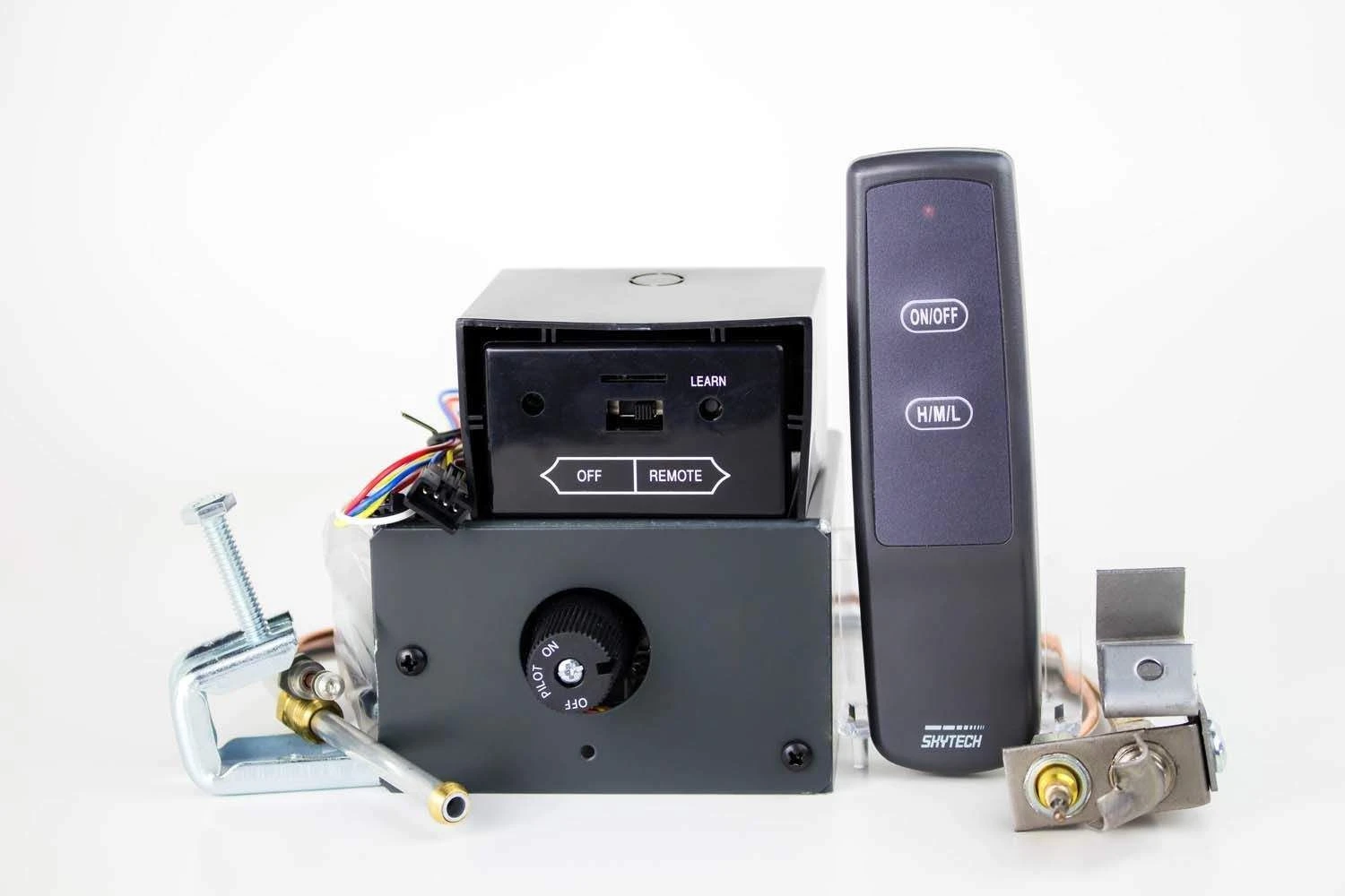 Skytech AF-LMF/RVS Manual On/Off Gas Valve Kit With On/Off/Hi/Med/Lo Remote 1 Skytech AF-LMF/RVS Manual On/Off Gas Valve Kit With On/Off/Hi/Med/Lo Remote