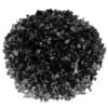 American Fire Glass 1/4-Inch Classic Fire Glass, 10-Pounds, Black
