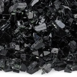 American Fire Glass 1/4-Inch Classic Fire Glass, 10-Pounds, Black 8 American Fire Glass 1/4-Inch Classic Fire Glass, 10-Pounds, Black -Natural Gas Fire Place Store aff blk c