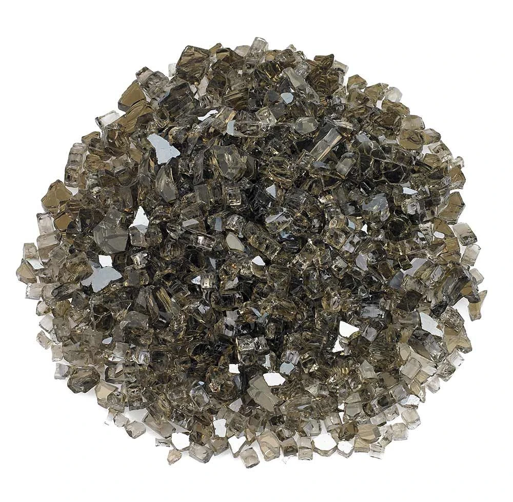 American Fire Glass 1/4-Inch Premium Fire Glass, 10-Pounds, Bronze Reflective 1 American Fire Glass 1/4-Inch Premium Fire Glass, 10-Pounds, Bronze Reflective