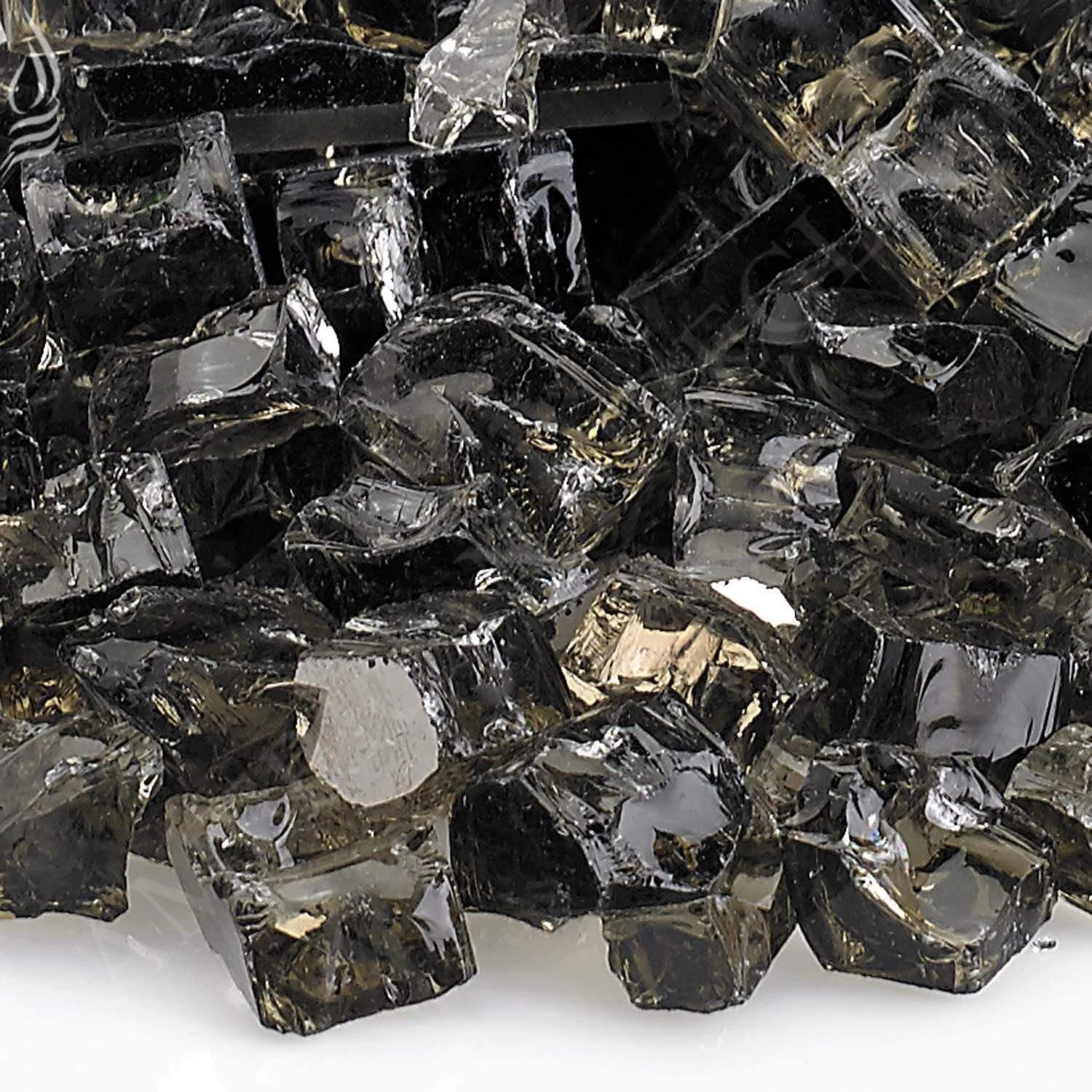 American Fire Glass 1/2-Inch Premium Fire Glass, 10-Pounds, Bronze Reflective 3 American Fire Glass 1/2-Inch Premium Fire Glass, 10-Pounds, Bronze Reflective - Image 3
