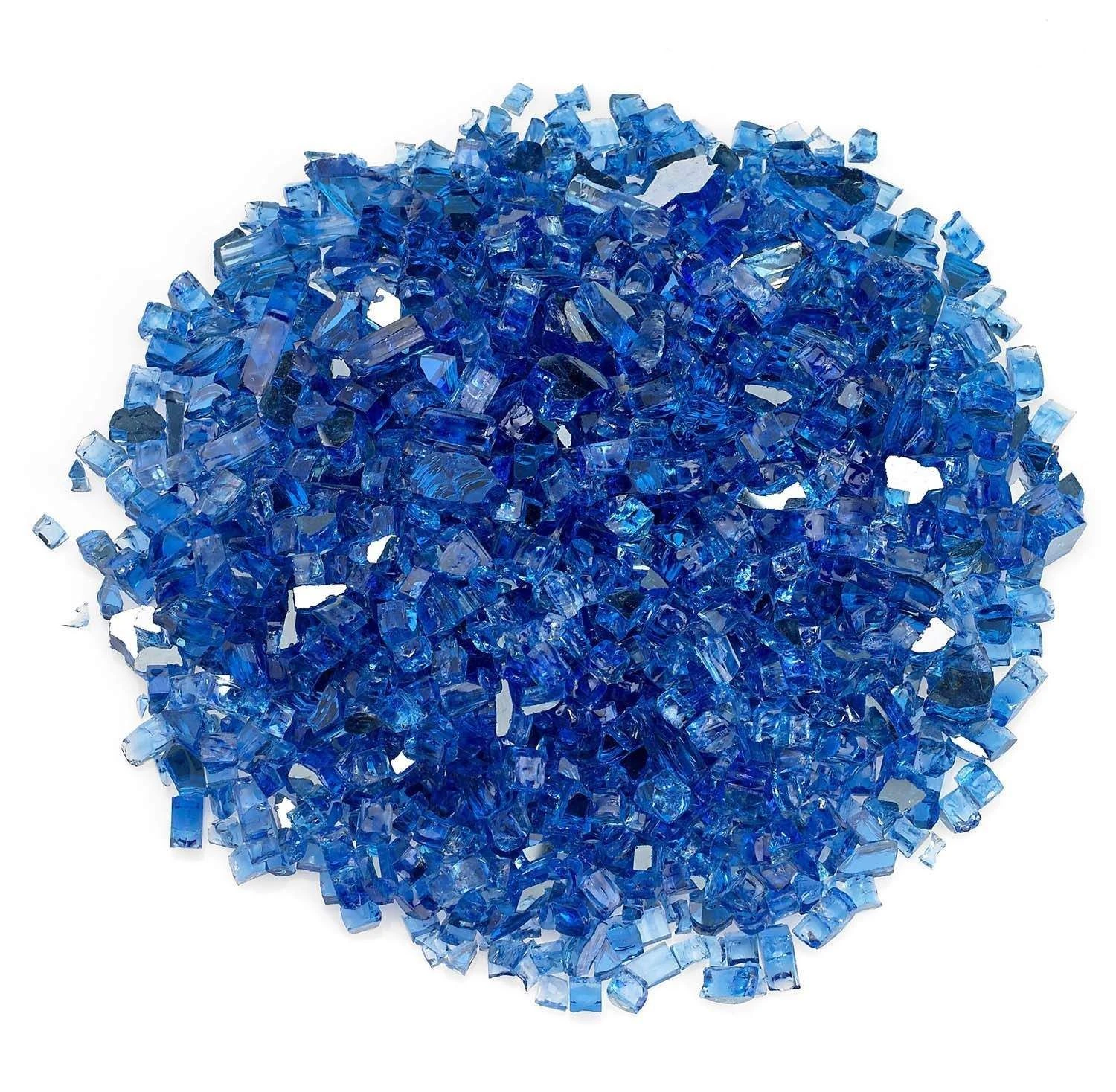 American Fire Glass 1/4-Inch Premium Fire Glass, 10-Pounds, Cobalt Blue Reflective 1 American Fire Glass 1/4-Inch Premium Fire Glass, 10-Pounds, Cobalt Blue Reflective
