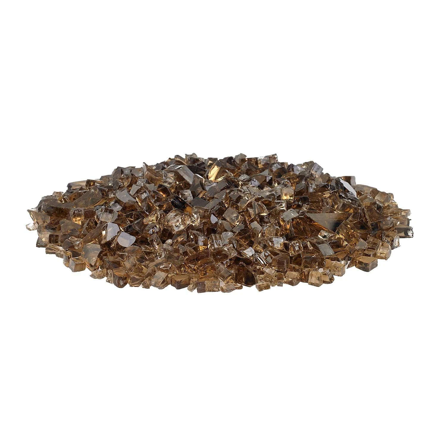 American Fire Glass 1/4-Inch Classic Fire Glass, 10-Pounds, Copper 2 American Fire Glass 1/4-Inch Classic Fire Glass, 10-Pounds, Copper - Image 2