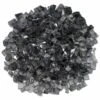 American Fire Glass 1/2-Inch Premium Fire Glass, 10-Pounds, Grey Reflective