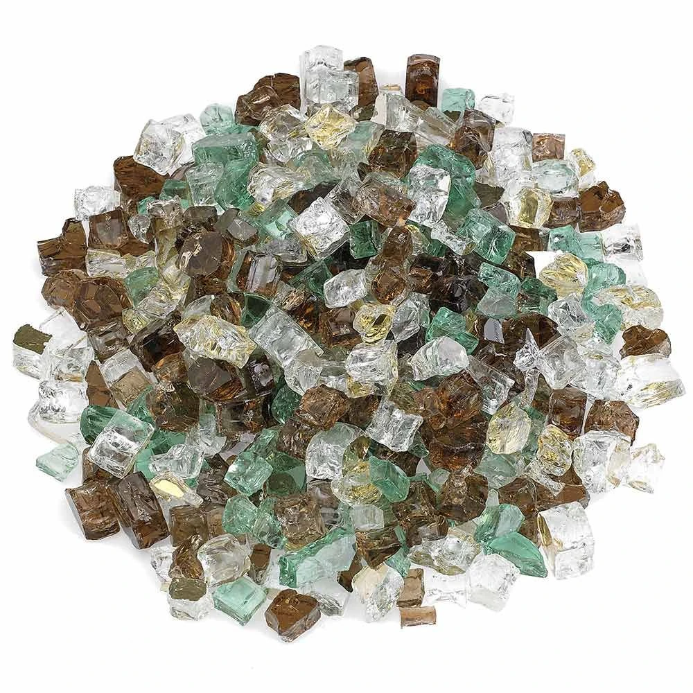 American Fire Glass 1/2-Inch Premium Fire Glass, 10-Pounds, Yosemite Reflective 1 American Fire Glass 1/2-Inch Premium Fire Glass, 10-Pounds, Yosemite Reflective