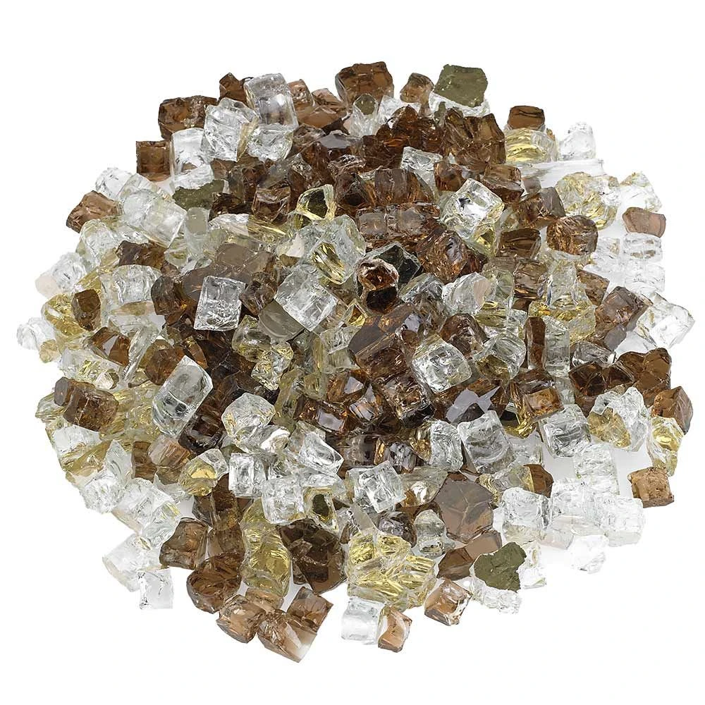 American Fire Glass 1/2-Inch Premium Fire Glass, 10-Pounds, Zion Reflective 1 American Fire Glass 1/2-Inch Premium Fire Glass, 10-Pounds, Zion Reflective
