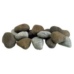 American Fire Glass Ceramic Lite Stones, 15 Stone Set -Natural Gas Fire Place Store afg lstone ns b 11 19