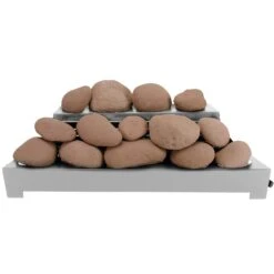 Rasmussen AFS30-SS Alterna Ventless FireStones Stainless Steel 30-Inch Burner Kit