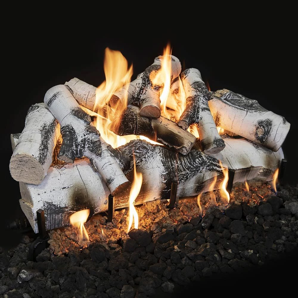 Grand Canyon Quaking Aspen Double Sided Vented Gas Log Set 1 Grand Canyon Quaking Aspen Double Sided Vented Gas Log Set