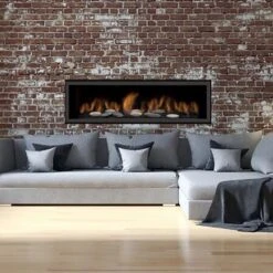 Sierra Flame AUSTIN-65G-DELUXE 65-Inch Austin Direct Vent Built-In Linear Gas Fireplace With Fireglass And Rock Media 10 Sierra Flame AUSTIN-65G-DELUXE 65-Inch Austin Direct Vent Built-In Linear Gas Fireplace With Fireglass And Rock Media -Natural Gas Fire Place Store austin 65g config c 11 22