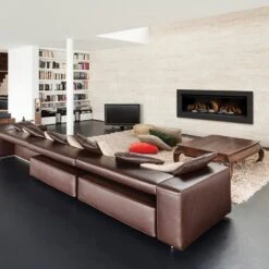 Sierra Flame AUSTIN-65G-DELUXE 65-Inch Austin Direct Vent Built-In Linear Gas Fireplace With Fireglass And Rock Media 11 Sierra Flame AUSTIN-65G-DELUXE 65-Inch Austin Direct Vent Built-In Linear Gas Fireplace With Fireglass And Rock Media -Natural Gas Fire Place Store austin 65g config d 11 22