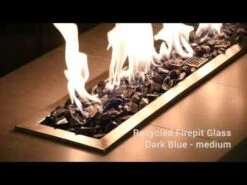 American Fire Glass 3/4-Inch Recycled Fire Glass, 10-Pounds, Dark Blue 9 American Fire Glass 3/4-Inch Recycled Fire Glass, 10-Pounds, Dark Blue -Natural Gas Fire Place Store bSNV49At6XI 32