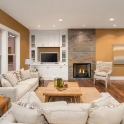 Monessen BUF36A Exacta 36-Inch Vent-Free Firebox With Gas Log Set -Natural Gas Fire Place Store buf32 t b 03 22