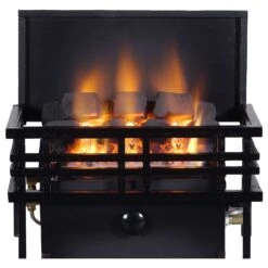 Rasmussen AMER-B-C9B CoalFire Large Americana Basket Ventless Fireplace Heater