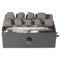 Rasmussen C9B Chillbuster CoalFire Ventless Fireplace Burner Assembly And Coals