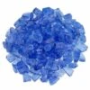 American Fire Glass 3/4-Inch Recycled Fire Glass, 10-Pounds, Light Blue