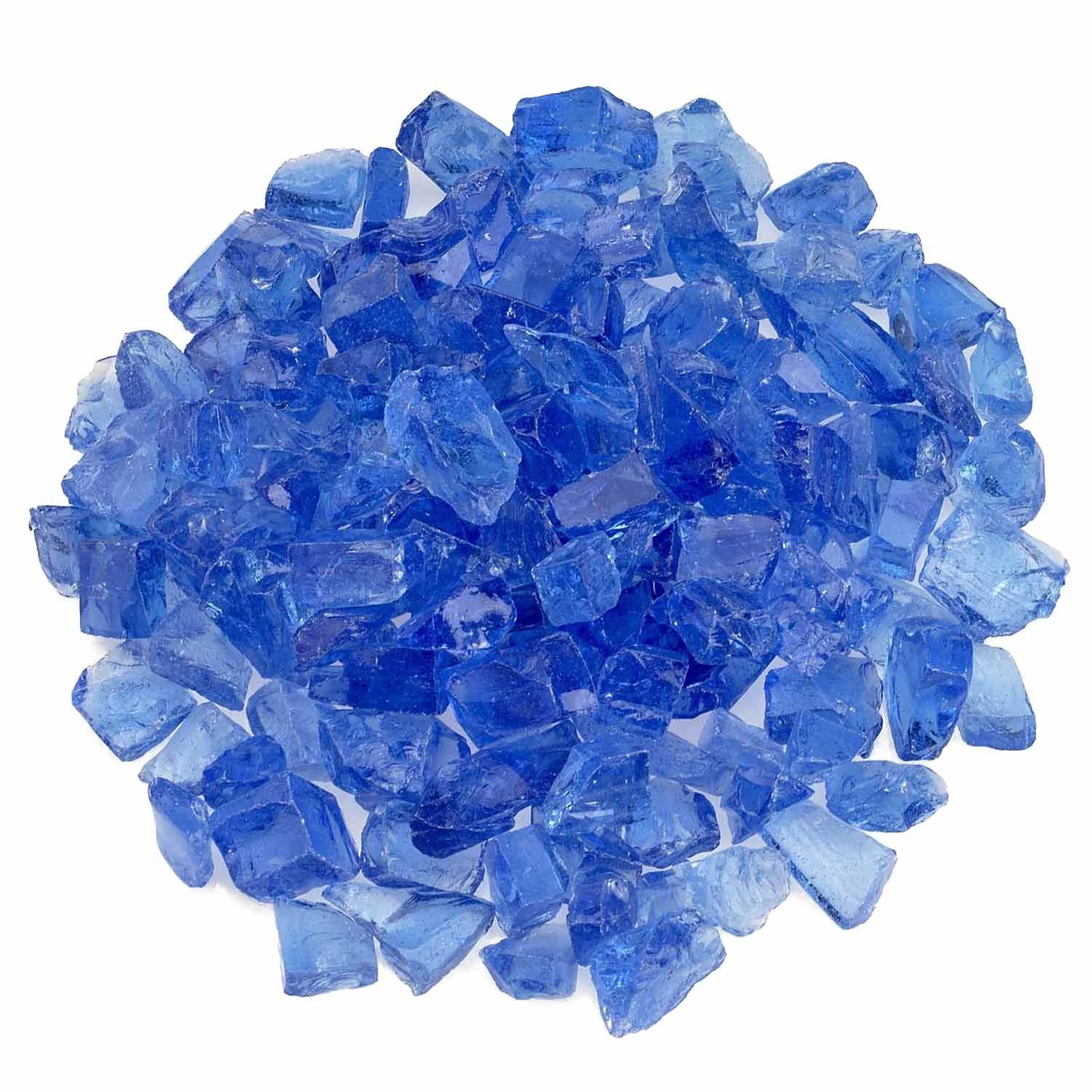 American Fire Glass 3/4-Inch Recycled Fire Glass, 10-Pounds, Light Blue 1 American Fire Glass 3/4-Inch Recycled Fire Glass, 10-Pounds, Light Blue