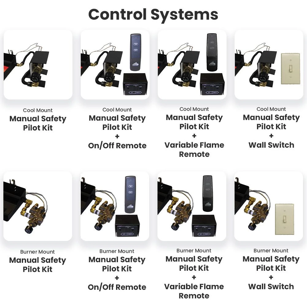 Hargrove Rustic Timbers Vented Gas Log Set With ANSI Certified Burner (HGRTSAA-EHB-ANSI) 3 Hargrove Rustic Timbers Vented Gas Log Set With ANSI Certified Burner (HGRTSAA-EHB-ANSI) - Image 3