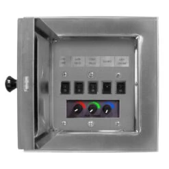 Firegear OFP-36LECO-LED Kalea Bay Linear Outdoor Fireplace, 36-Inch -Natural Gas Fire Place Store control panel led open front 2