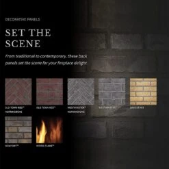 Napoleon D42TRE Ascent Deep Electronic Ignition Direct Vent Gas Fireplace With Log Set 14 Napoleon D42TRE Ascent Deep Electronic Ignition Direct Vent Gas Fireplace With Log Set -Natural Gas Fire Place Store d42ntre deco panel options b 01 22 1