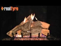 Real Fyre WS Woodstack Vented Gas Log Set, Stainless Steel, ANSI Certified -Natural Gas Fire Place Store dJ lXYxfkyU 4240