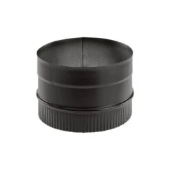 DuraVent 6DBK-ADM DuraBlack 6-Inch Diameter Stovetop Metric Adapter