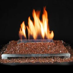 Rasmussen DF-AFM30-B Alterna Ventless FireGlitter Double Sided 30-Inch Burner Kit