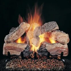 Rasmussen DF-ED-Kit Double Sided Evening Desire Series Complete Fireplace Log Set