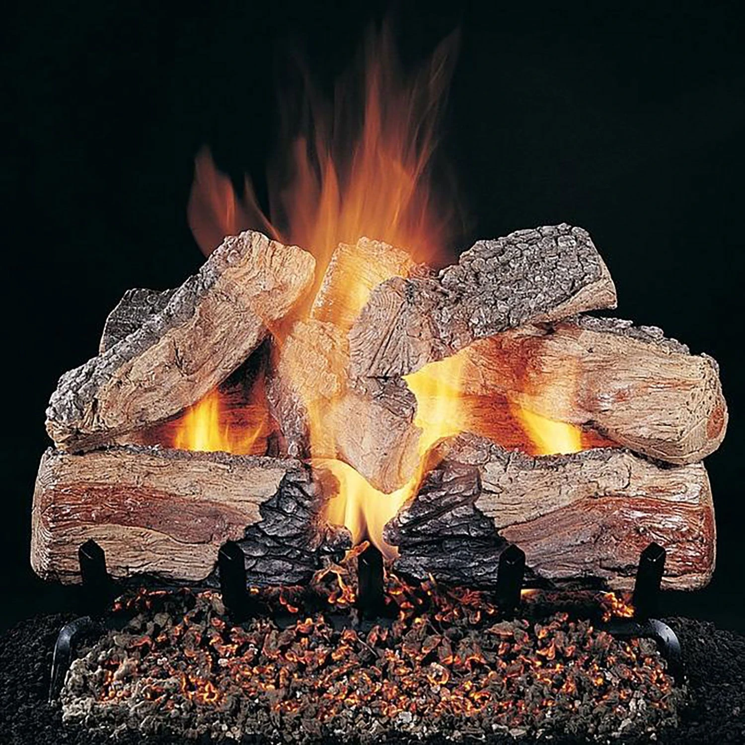 Rasmussen DF-ED-Kit Double Sided Evening Desire Series Complete Fireplace Log Set 1 Rasmussen DF-ED-Kit Double Sided Evening Desire Series Complete Fireplace Log Set