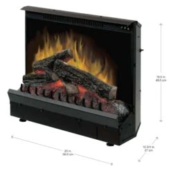 Dimplex DFI2309 Standard Fireplace Insert With Logs, 23-Inches 8 Dimplex DFI2309 Standard Fireplace Insert With Logs, 23-Inches -Natural Gas Fire Place Store dfi2309 specs