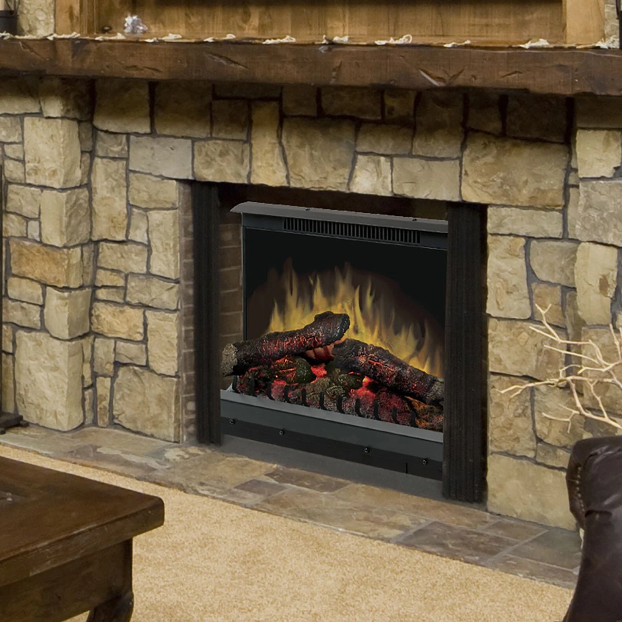 Dimplex DFI2310 Deluxe Fireplace Insert With Logs, 23-Inches 2 Dimplex DFI2310 Deluxe Fireplace Insert With Logs, 23-Inches - Image 2