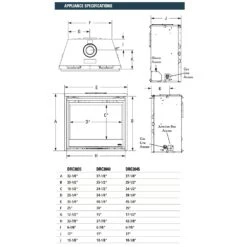 Superior DRC3040 40-Inch Electronic Ignition Direct Vent Gas Fireplace With Crushed Glass Media -Natural Gas Fire Place Store drc3000 g 08 22