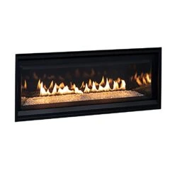 Superior DRL3535 35-Inch Electronic Ignition Direct Vent Gas Fireplace With Remote & Crushed Glass Media