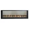 Superior 48-Inch Electronic Ignition See-Through Direct Vent Linear Gas Fireplace