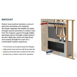 Superior DRL4072-ST 72-Inch Electronic Ignition Direct Vent See-Through Gas Fireplace With Crushed Glass Media -Natural Gas Fire Place Store drl4072 config b 10 21 2