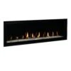 Superior DRL6000 60-Inch Electronic Ignition Direct Vent Gas Fireplace With Remote & Crushed Glass Media